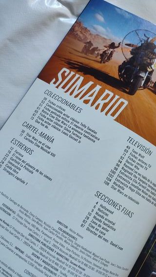 REVISTA CINE ACCIÓN No2405 ESPECIAL STAR WARS