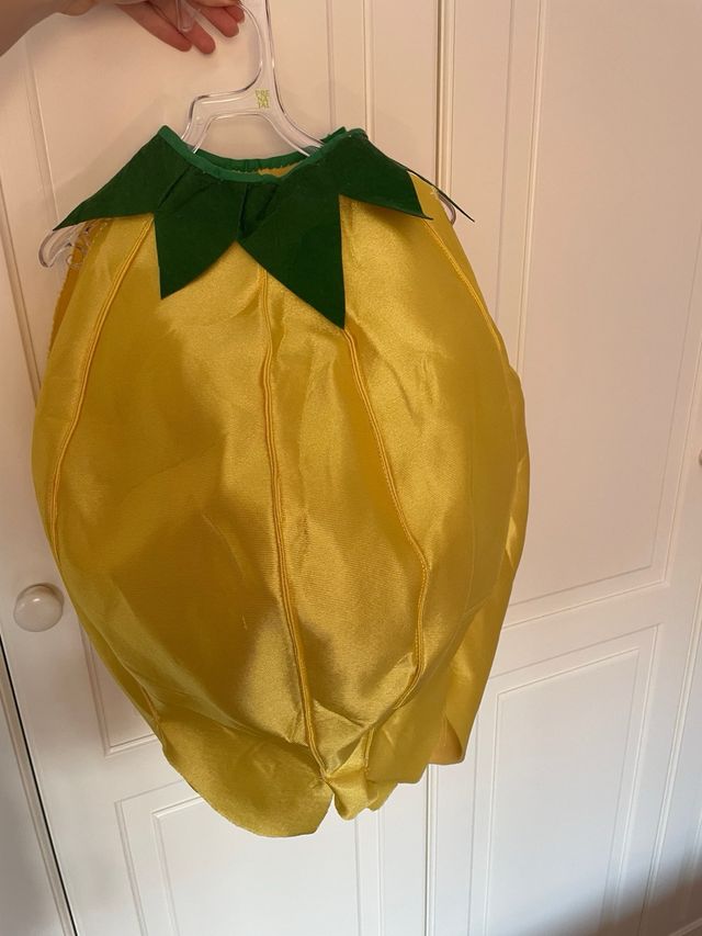 Disfraz de limón amarillo