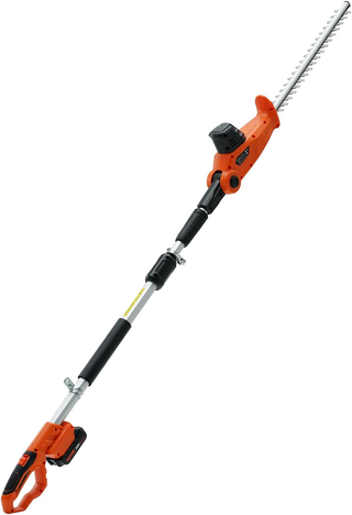 Tagliasiepi Elettrico a Batteria Asta Telescopica