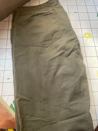 Pantalón de hombre talla 46 verde