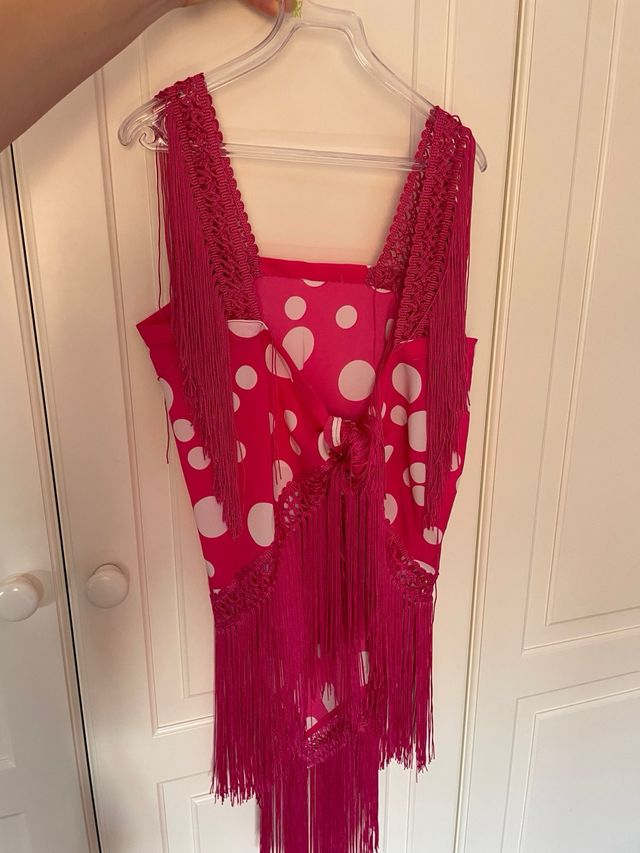 Pañuelo Flamenco con Flecos