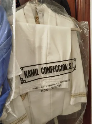 LoteTraje de Comunión Almirante y marinero dos