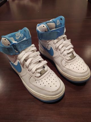 Nike Air Force 1 High Azul Talla 35.5