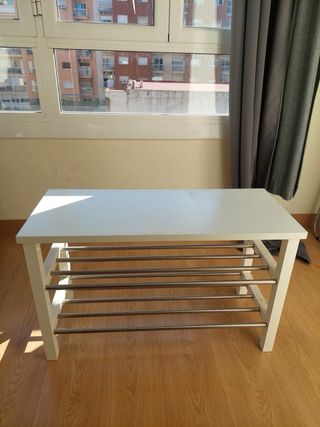 Banco Zapatero Ikea Blanco