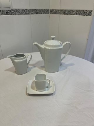 Juego de café 10 piezas porcelana