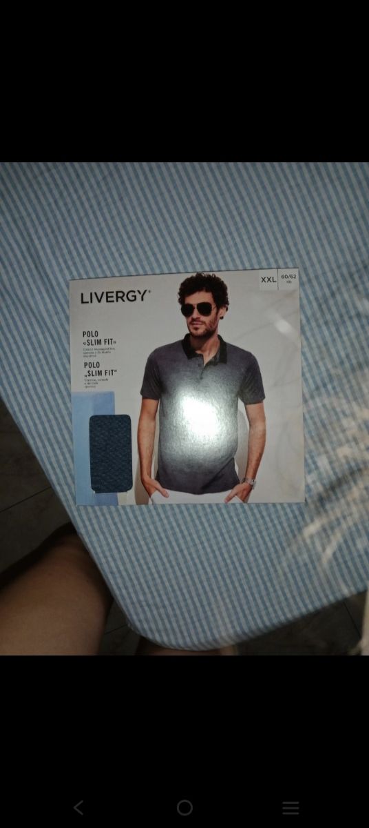 Camisa Polo LIVERGY Slim Fit Talla XXL
