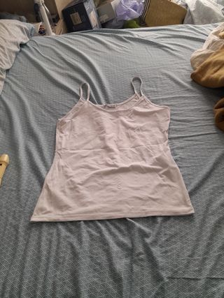 Camiseta de tirantes blanca