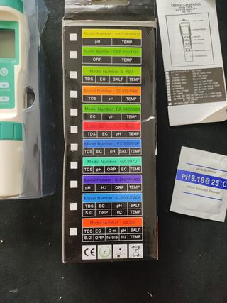 Medidor Multifunción PH/TEMP nuevo