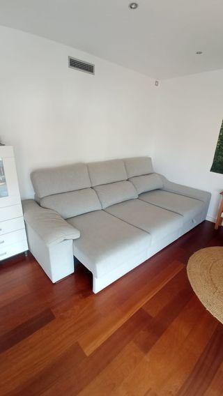 Sofá Cama 4 Plazas Gris azul
