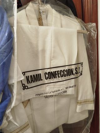 Traje de Comunión Marinero Azul y Blanco