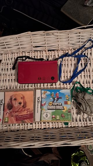 Nintendo DS XL Edición Mario 25Aniversario+2juegos