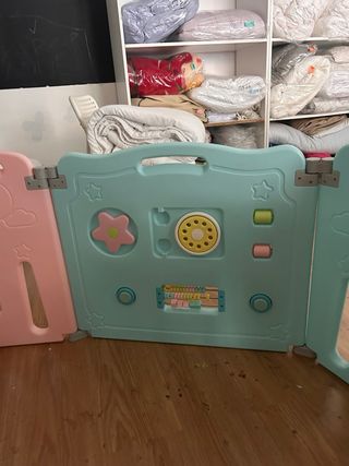 Parque infantil grande y plegable para bebé