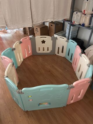 Parque infantil grande y plegable para bebé