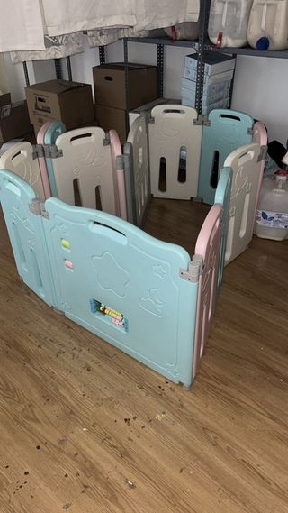 Parque infantil grande y plegable para bebé