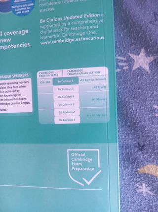 Libro ingles Cambridge Be Curious Level 6 Pupil's