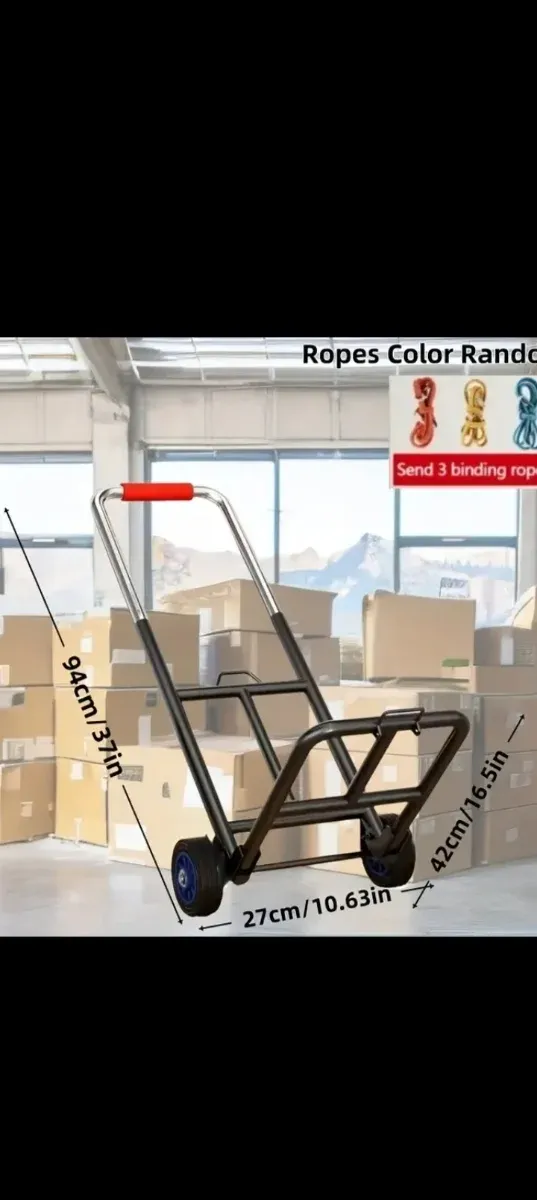 Carro de transporte plegable