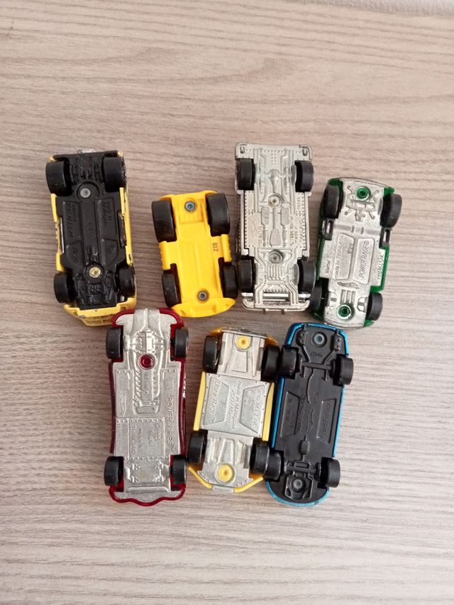 Lote de 7 coches de juguete Hot wheels