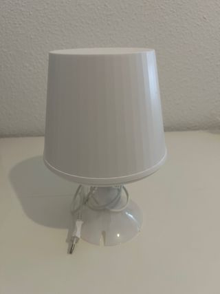 Lámpara de mesa blanca 29 cm, incluida bombilla 