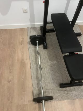 Banco de pesas para press de banca