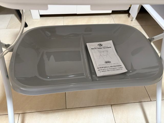 Cambiador bañera bebé