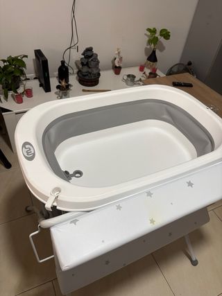 Cambiador bañera bebé