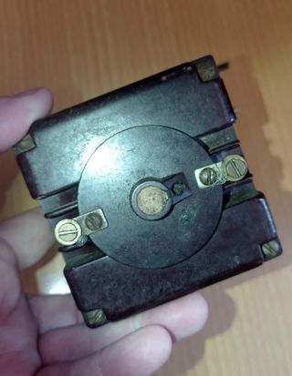 Motor Eléctrico antiguo. Voltaje 125.