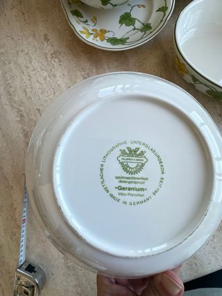 Villeroy & Boch Geranium Plato Hondo/ Ensaladera