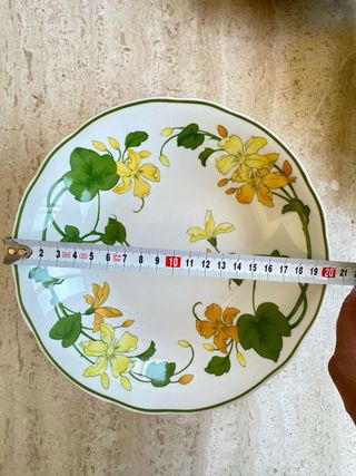 Villeroy & Boch Geranium Plato Hondo/ Ensaladera