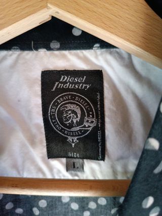 Camisa DIESEL lunares hombre Nueva
