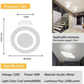 NUEVO - Lámpara techo LED 36W luz blanca