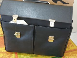 Borsa uomo HENRY OXFORD pelle nera