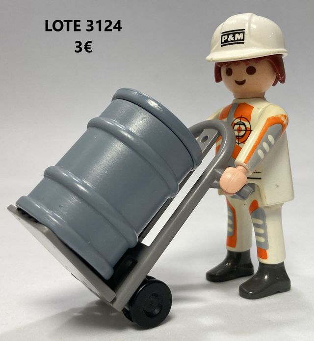 Lote 3124 3125 4775 Playmobil Profesión
