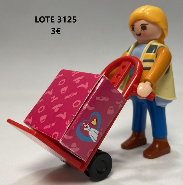 Lote 3124 3125 4775 Playmobil Profesión