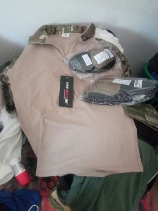 Camiseta Táctica HAN WILD Beige Talla M