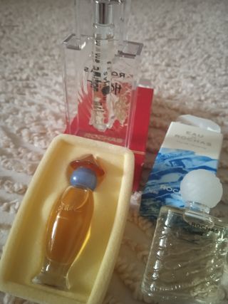 Set Miniaturas Rochas Eau de Toilette