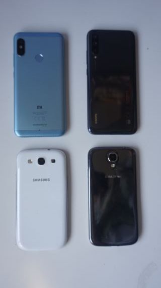 Lote de 3 Moviles para Reparar o Piezas