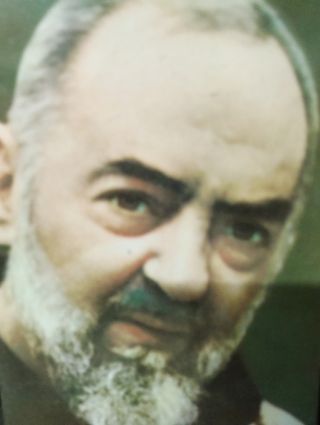 Immagine Padre Pio su legno