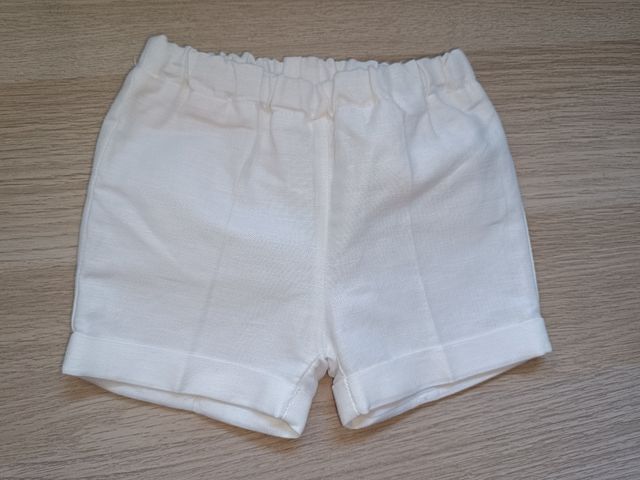 Conjunto Mayoral bebé cuadros verde y blanco