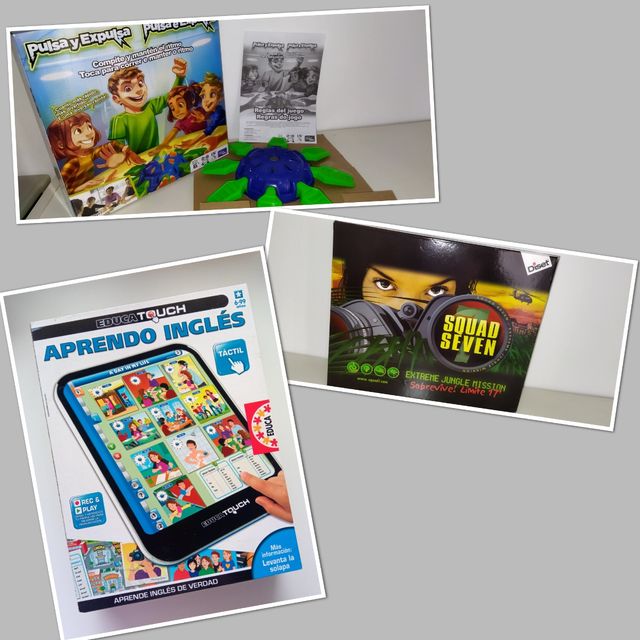 Juegos de mesa + Educa Touch Inglés 6-7 años