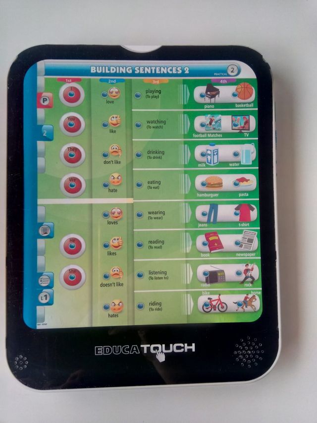 Juegos de mesa + Educa Touch Inglés 6-7 años