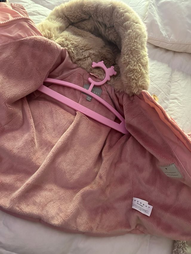 Abrigo niña Coconut 18-24 meses,bien cuidado!