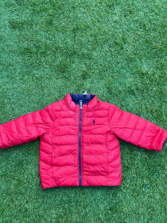 Abrigo bebé Polo Ralph Lauren azul