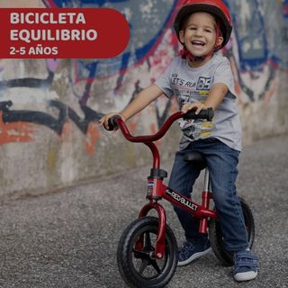 Bici sin pedales roja 2-5 años