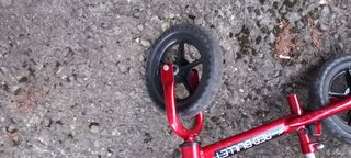 Bici sin pedales roja 2-5 años