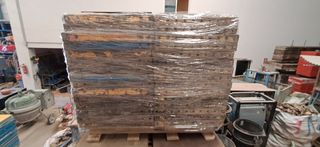 Chapas de pilar de 0,50x0,50 m. para encofrado
