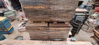 Chapas de pilar de 0,50x0,50 m. para encofrado