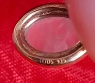 Colgante TOUS de plata de ley925 dorado.