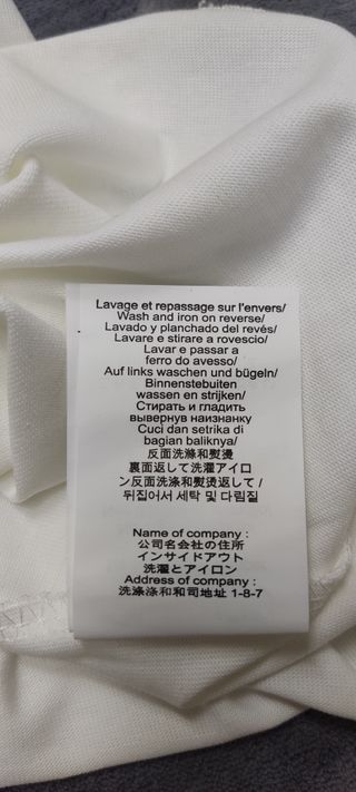 Camiseta Kenzo Blanca