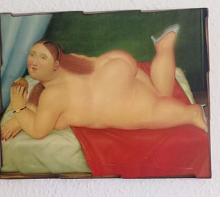 Cuadros Botero pinturas Madera