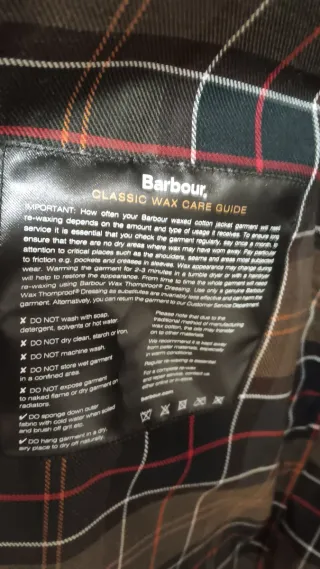 Chaqueta Barbour Beaufort Verde Oliva